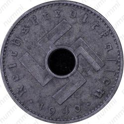 10 рейхспфеннигов 1940, для оккупированных территорий