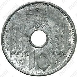 10 рейхспфеннигов 1941, для оккупированных территорий