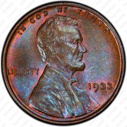 1 цент 1933