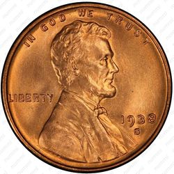 1 цент 1938
