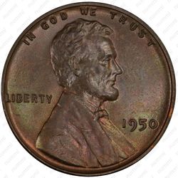 1 цент 1950