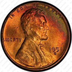 1 цент 1951