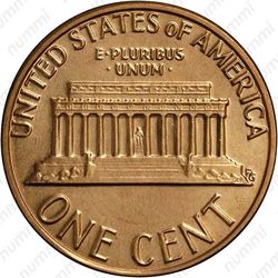 1 цент 1981 - Реверс