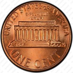 1 цент 1982 - Реверс