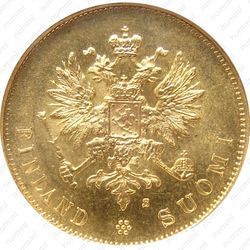 10 марок 1882, S - Аверс
