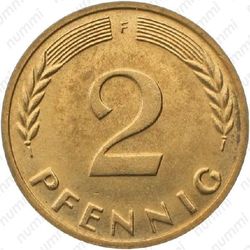 2 пфеннига 1950