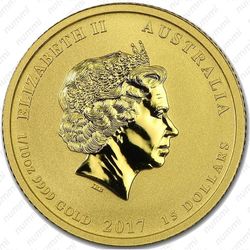 15 долларов 2017, год петуха