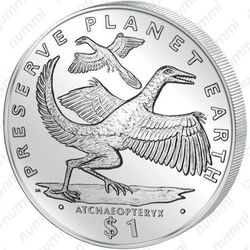 1 доллар 1993, археоптерикс