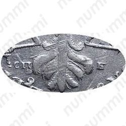 1 рубль 1725, СПБ, Екатерина I, петербургский тип, портрет влево, СПБ под орлом, "САМОДЕРЖИЦА"