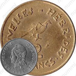2 франка 1975