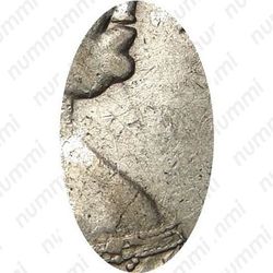 1 рубль 1726, СПБ, петербургский тип, портрет вправо, без локона на левом плече