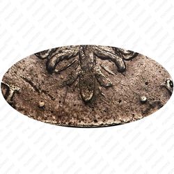 1 рубль 1727, Екатерина, московский тип, портрет вправо, под хвостом орла две точки