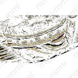 1 рубль 1730, корсаж параллелен окружности, 5 наплечников c фестонами