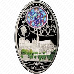 1 доллар 2010, Нотр-Дам де Пари