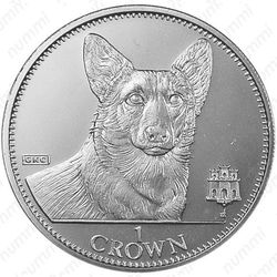 1 крона 1991, корги