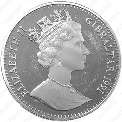 1 крона 1991, корги