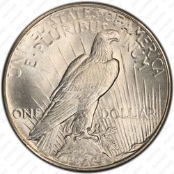 1 доллар 1935, мирный доллар