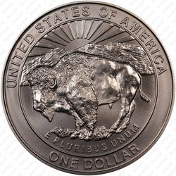 1 доллар 1999, парк Йеллоустон