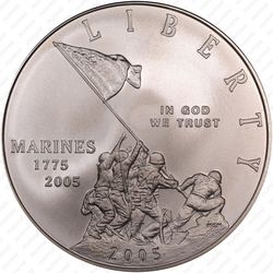 1 доллар 2005, морская пехота