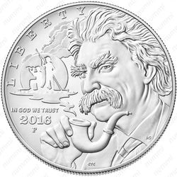 1 доллар 2016, Марк Твен