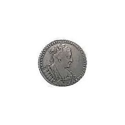 1 рубль 1734, тип 1732 года, переходной портрет - Аверс