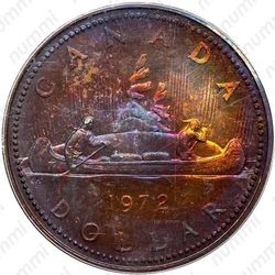 1 доллар 1972, серебро