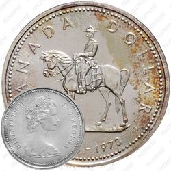1 доллар 1973, конная полиция