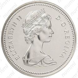 1 доллар 1974, Виннипег (серебро)