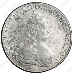 1 рубль 1785, СПБ-ТI-ЯА - Аверс