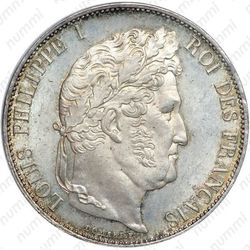 5 франков 1848, Луи-Филипп I