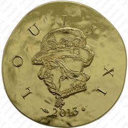 50 евро 2013, Людовик XI