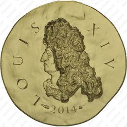 50 евро 2014, Людовик XIV