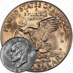 1 доллар 1978, доллар Эйзенхауэра