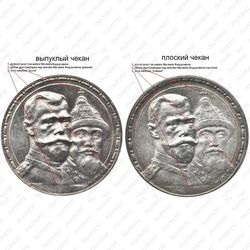 1 рубль 1913, дом Романовых