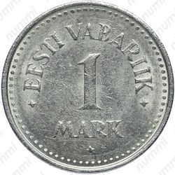 1 марка 1922 - Реверс