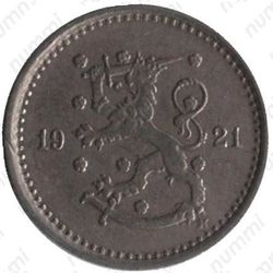 50 пенни 1921, H