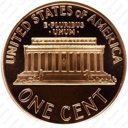 1 цент 2000 - Реверс