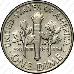 10 центов 1965 - Реверс