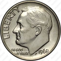 10 центов 1968