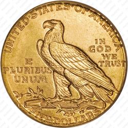 5 долларов 1909, голова индейца