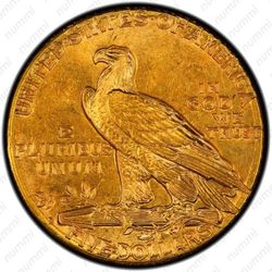 5 долларов 1915, голова индейца