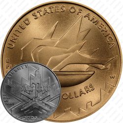 5 долларов 2002, Олимпиада в Солт-Лейк-Сити