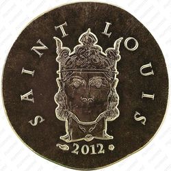 50 евро 2012, Людовик IX Святой