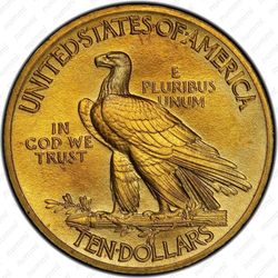 10 долларов 1910, голова индейца