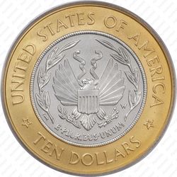 10 долларов 2000, библиотека Конгресса