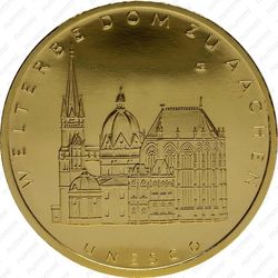 100 евро 2012, Ахенский собор