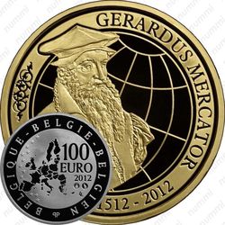 100 евро 2012, Герард Меркатор