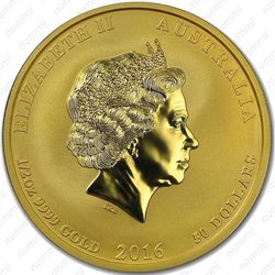 50 долларов 2016, год обезьяны