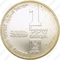 1 шекель 1985, лампа из Ашкенази