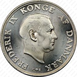 2 кроны 1958, принцесса Маргрет